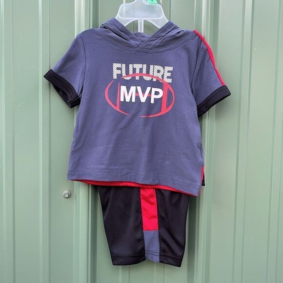 Baby Boy Shorts Shirt’s Bundle 4-Piece Size 6-9M - Picture 5 of 7